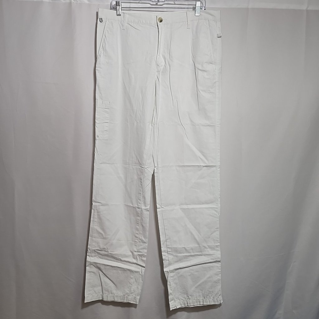 Columbia Pfg Cargo Pants Mens Size 3434 Actual 3535 White Utility Pockets